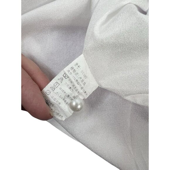 Purple Polka Dot Dress Large Pastel Lace Collar Accordion Sleeve Lolita Coquette - Picture 13 of 13